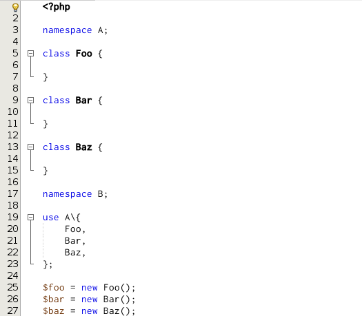 nb100 php editor php version 72 trailing commas in list syntax