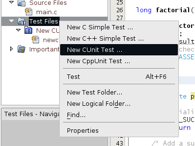 c unit new cunit test