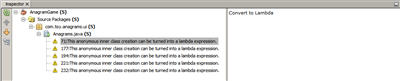 lambda inspection small