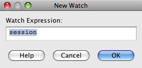 new watch dialog