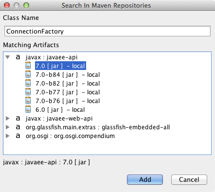 maven searchdepend2