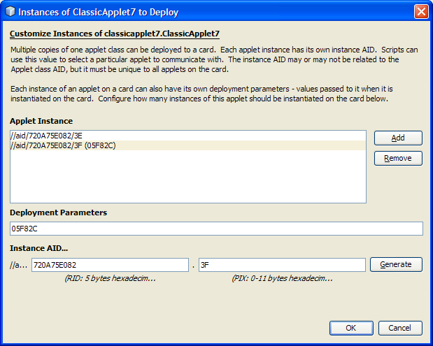 customize instances