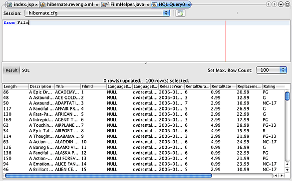 hibernate hqleditor1