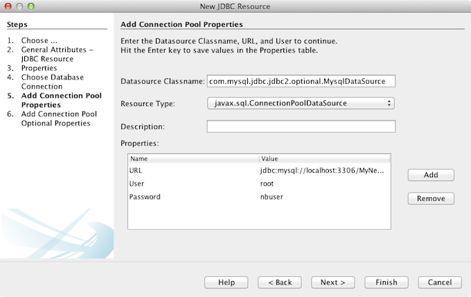 jdbc resource wizard3