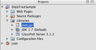 libraries json jar