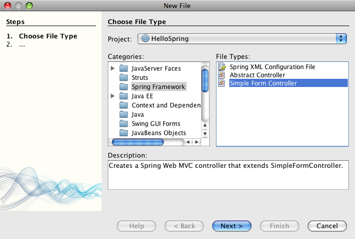 simple form controller