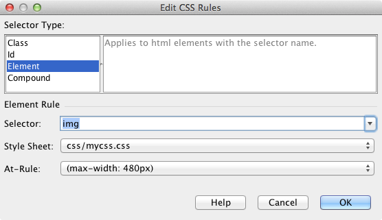 html5 css editcssrules