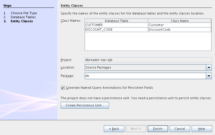 generateentity2 DevFaqAppClientOnNbPlatformTut